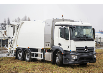Camión de basura para transporte de basura nuevo Mercedes NTM Komunal Wash Actros 2533 6x2 KGHH-KW: foto 1