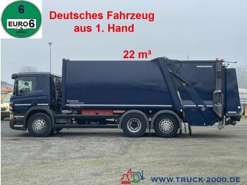 Scania P320 6x2 Faun Variopress 22m³+Zoeller Schüttung - Camión de basura