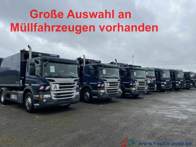 Camión de basura para transporte de basura Scania P320 6x2 Faun Variopress 22m³+Zoeller Schüttung: foto 8