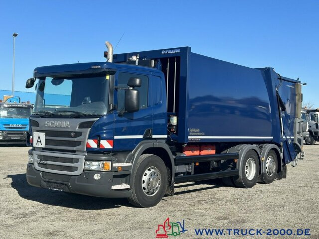 Camión de basura para transporte de basura Scania P320 6x2 Faun Variopress 22m³+Zoeller Schüttung: foto 9