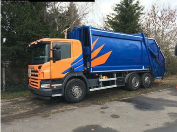 Camión de basura Scania P320 DB 6x2 4MNB Sperrmüll Schörling 2RII22,5 TE: foto 1