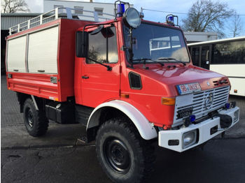 Camión de bomberos Unimog TURBO 435 U 1300 L /37 RW1 Winde: foto 1