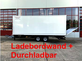 Möslein Tandem Koffer, Ladebordwand 1,5 t + Durchladbar - Remolque caja cerrada: foto 1