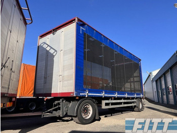 GS AV-1800 2015 GS 2ass aanhanger met Ravenhorst pluimvee opbouw - Remolque con toldo: foto 1