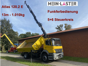 Mercedes-Benz 1829 Atlas 120.2E 13m-1.010 kg 5+6 St.kreis +FB - Camión volquete: foto 1