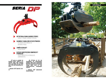 DEMOQ DP200 Log Grab  3160 kg - Pinza de manipulación: foto 2