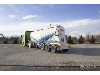 New - Cement Tanker Trailer with Compressor Production - 2023 - Semirremolque cisterna: foto 1