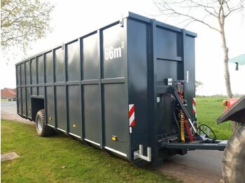 Feldrandcontainer 66m³ Gülle Wasser - Remolque cisterna: foto 1