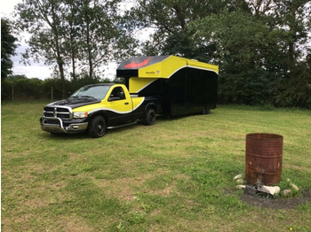 Dodge RAM 2500 BE + színpados félpótkocsi - Camión tienda: foto 1