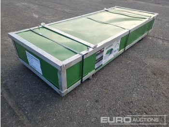  Unused 6m x 6m PVC Container Shelter in White - Casa contenedor: foto 1
