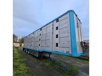 ABC Menke-Janzen - 3 etager sættevogn til grise transport. - Semirremolque transporte de ganado: foto 3