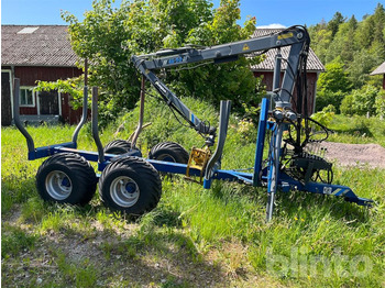Vreten 4630 HVV 7.0 med Kran och Vinsch - Remolque forestal: foto 1