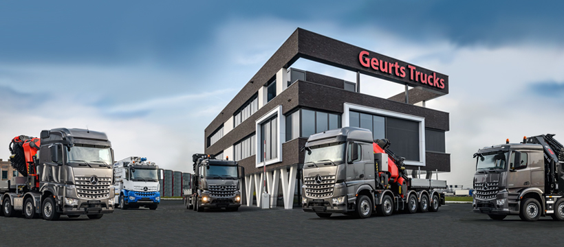 Geurts Trucks B.V. - Cabezas tractoras MERCEDES-BENZ - 8x6, aire acondicionado undefined: foto 16