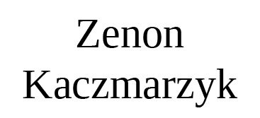 TRANSPORT CIĘŻAROWY Zenon Kaczmarzyk