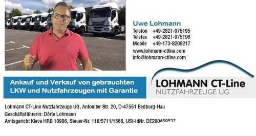 SCHMIDT 3-Achs Kofferauflieger+ LBW - Semirremolque