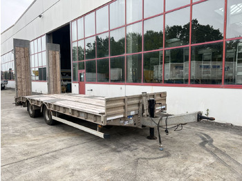 Remolque góndola rebajadas para transporte de equipos pesados Humbaur HBTZ  21 t Tandemtieflader: foto 2
