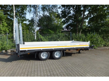 Remolque góndola rebajadas para transporte de equipos pesados nuevo Möslein TTT 13- 5,2 Weiß  Neuer Tandemtieflader 13 t GG: foto 5