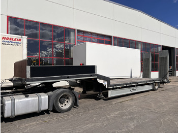 Semirremolque góndola rebajadas para transporte de equipos pesados Müller Mitteltal T  1 Achs Satteltieflader: foto 3 Semirremolque góndola rebajadas para transporte de equipos pesados Müller Mitteltal T  1 Achs Satteltieflader: foto 3