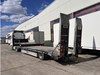 Semirremolque góndola rebajadas para transporte de equipos pesados Müller Mitteltal T  1 Achs Satteltieflader: foto 5 Semirremolque góndola rebajadas para transporte de equipos pesados Müller Mitteltal T  1 Achs Satteltieflader: foto 5
