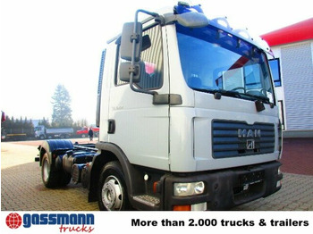 Grua de remolque autos MAN TGL 8.180 4x2 BB, Falcom Hubbrille FAW 3000,: foto 3