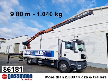 Camión caja abierta MAN TGM 18.340