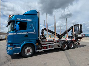 Camión forestal SCANIA R 730