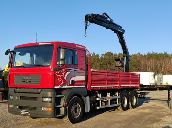 Camión volquete, Camión grúa MAN Man 26.440 6x4 HDS HIAB 166 B-3 DUO Wywrotka Meiller 2-stronna: foto 3