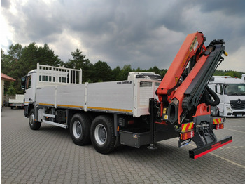 Camión caja abierta, Camión grúa Mercedes Actros 2636 6x4 HDS Palfinger PK 18002-EH Rotato: foto 2