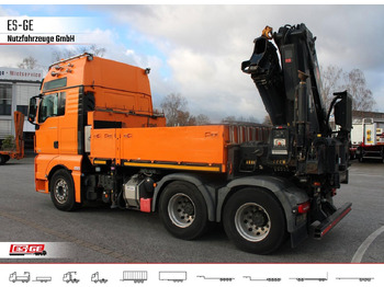 Camión caja abierta MAN TGX 26.540