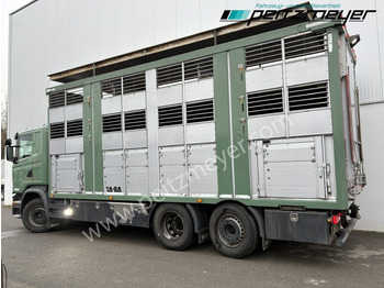 Camión transporte de ganado Scania G 450 6x2, Kaba 3-Stock, Hubdach Lenk + Lift,: foto 3 Camión transporte de ganado Scania G 450 6x2, Kaba 3-Stock, Hubdach Lenk + Lift,: foto 3