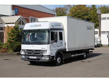 Camión caja cerrada Mercedes-Benz Atego 818 6 Sitzer DOKA 7,49t LBW Klima: foto 1