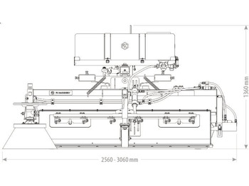Barredora cucharón Kehrmaschine 1,2 1,5, 1,8m 2,3m Schlepper Radlader Teleskoplader: foto 3