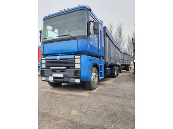 Camión caja abierta RENAULT Magnum 430 6x2 Grain truck: foto 2