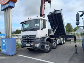 Camión portacontenedor de cadenas, Camión grúa Mercedes-Benz - AROCS 4142 K 8x4: foto 2