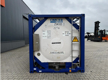 Contenedor cisterna para transporte de substancias químicas CIMC 20FT ISO, 25.050L / 1-COMP / 3 BAFFELS / T11 / 4 manholes / ADR valid until 04/2027: foto 5