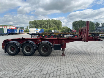 Semirremolque portacontenedore/ Intercambiable Van Hool 3 AXLE 20FT KIEP-CHASSIS, BPW + TROMMELREMMEN: foto 3