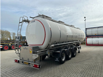 Semirremolque cisterna para transporte de alimentos Van Hool FOOD / 39.000L / 3-COMP / INOX / NL-trailer / APK: 07/2026: foto 3 Semirremolque cisterna para transporte de alimentos Van Hool FOOD / 39.000L / 3-COMP / INOX / NL-trailer / APK: 07/2026: foto 3