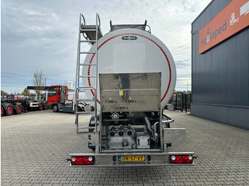Semirremolque cisterna para transporte de alimentos Van Hool FOOD / 39.000L / 3-COMP / INOX / NL-trailer / APK: 07/2026: foto 5 Semirremolque cisterna para transporte de alimentos Van Hool FOOD / 39.000L / 3-COMP / INOX / NL-trailer / APK: 07/2026: foto 5