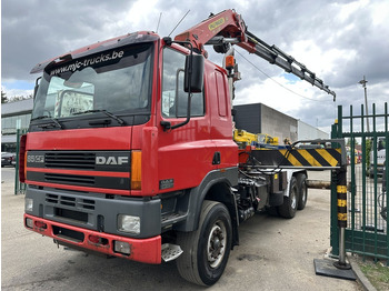 Cabeza tractora DAF 85 CF 430 6x4 CRANE PK 32.000 F (7x) + WINCH - EURO 2 - MANUAL ZF - HUB REDUCTION / STEEL SPRING - BE TRUCK: foto 4