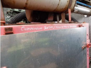 Compresor de aire Scania 6 cillinder DS-9 compressor 20 bar en aggregaat 15 kva: foto 4