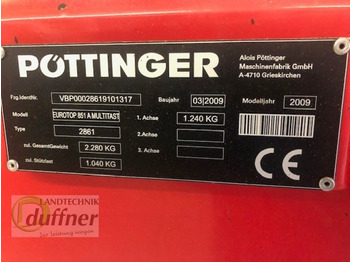 Henificadora Pöttinger Eurotop 851: foto 5
