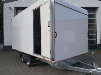 Remolque caja cerrada Hochlader Koffer TFSP 420T.01 420x220x210cm aero Zurrsys. Seitentür Heckrampe 10" 100km/H 2700kg: foto 4