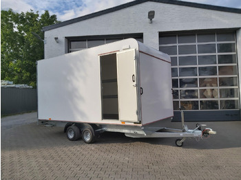 Remolque caja cerrada Hochlader Koffer TFSP 420T.01 420x220x210cm aero Zurrsys. Seitentür Heckrampe 10" 100km/H 2700kg: foto 5