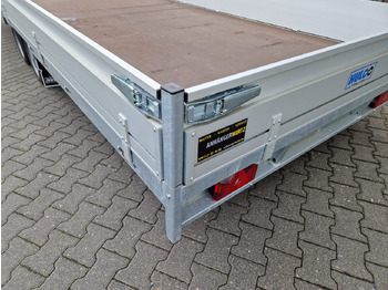 Remolque plataforma/ Caja abierta MEDAX 2-3500 611x223x30cm extrabreit niedrig Fahrwerk 12" (XXXL) 3500kg: foto 4