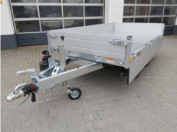 Remolque volquete Saris Kipper K1 276 150 2000 2 276x150x30cm silver Handpumpe 13" (S) 2000kg: foto 5