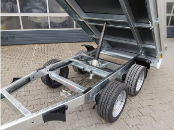 Remolque volquete Saris Kipper K1 276 150 2000 2 276x150x30cm silver Handpumpe 13" (S) 2000kg: foto 2