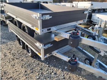 Remolque volquete Saris Kipper K1 276 170 2700 2 276x170x30cm black Edition Handpumpe 13" 2700kg: foto 2
