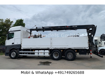 Camión caja abierta, Camión grúa Mercedes-Benz Actros IV 2645 L LL 6x2 *Retarder/Hiab-177K-Pro: foto 2