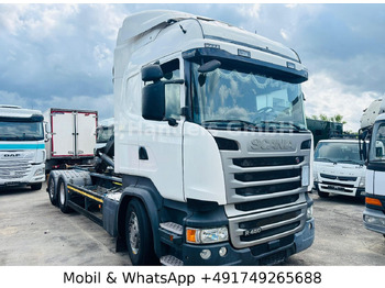 Leasing de  Scania R450 LL 6x2 *Retarder/Hiab-OPT20S59/Standklima Scania R450 LL 6x2 *Retarder/Hiab-OPT20S59/Standklima: foto 1