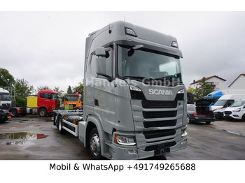 Camión portacontenedore/ Intercambiable SCANIA S 450